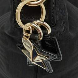 Givenchy Black Monogram Canvas and Leather Bucket Hobo