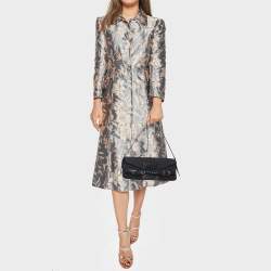 Givenchy Black Monogram Canvas and Leather Braided Flap Baguette Bag