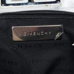 مملوكة مسبقًا حقيبة كتف جيفنشي شعار جلد حمراء