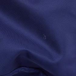 مملوكة مسبقًا Givenchy Two Tone Blue Nylon and Leather Medium Pandora Box Crossbody Bag