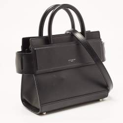 Givenchy Black Leather Mini Horizon Tote