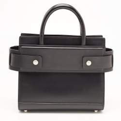 Givenchy Black Leather Mini Horizon Tote