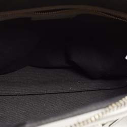 Pre Owned Givenchy Silver Leather Small Antigona Satchel