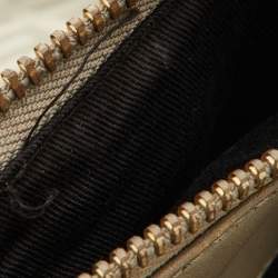 مملوكة مسبقًا Givenchy Grey/Off White Monogram Coated Canvas and Leather Double Zip Tote