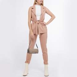 Givenchy Beige/Brown Monogram Canvas and Leather Bag