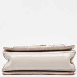 Pre Owned Givenchy Biege Leather Small GV3 Shoulder Bag