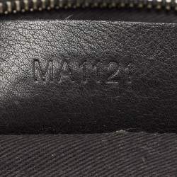 Pre Owned Givenchy Silver Leather Medium Nightingale Satchel