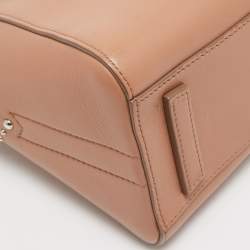 Pre Owned Givenchy Beige Leather Mini Antigona Satchel