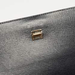 Pre Owned Givenchy Black Leather Pandora Box Shoulder Bag