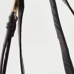 Pre Owned Givenchy Black Leather Pandora Box Shoulder Bag