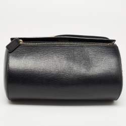 Pre Owned Givenchy Black Leather Pandora Box Shoulder Bag