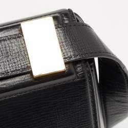 Pre Owned Givenchy Black Leather Pandora Box Shoulder Bag