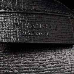 Pre Owned Givenchy Black Leather Pandora Box Shoulder Bag
