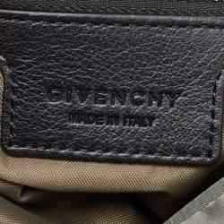 Givenchy Grey/Black Nylon Pandora Top Handle Bag