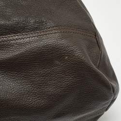 Givenchy Brown Leather Pandora Top Handle Bag