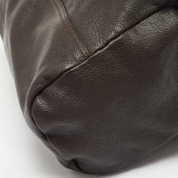 Givenchy Brown Leather Pandora Top Handle Bag