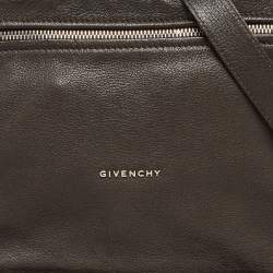 Givenchy Brown Leather Pandora Top Handle Bag