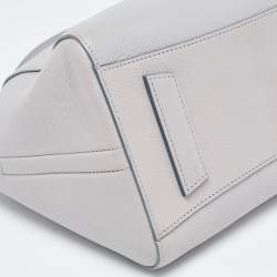 Pre Owned Givenchy Grey Leather Small Antigona Satchel