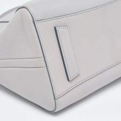 Pre Owned Givenchy Grey Leather Small Antigona Satchel