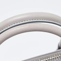 Pre Owned Givenchy Grey Leather Small Antigona Satchel