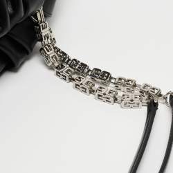 Givenchy Black Leather Kenny Chain Shoulder Bag