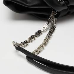 Givenchy Black Leather Kenny Chain Shoulder Bag
