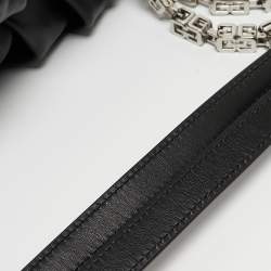 Givenchy Black Leather Kenny Chain Shoulder Bag
