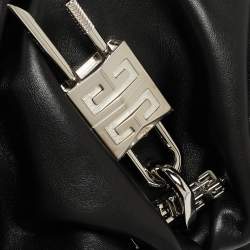 Givenchy Black Leather Kenny Chain Shoulder Bag