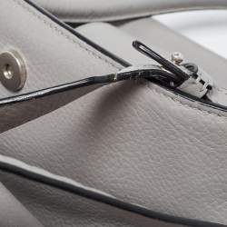 Givenchy Grey Leather Medium Obsedia Tote