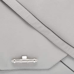 Givenchy Grey Leather Medium Obsedia Tote