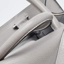 Givenchy Grey Leather Medium Obsedia Tote