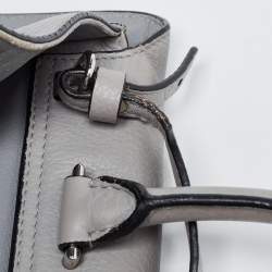 Givenchy Grey Leather Medium Obsedia Tote