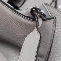 Givenchy Grey Leather Medium Obsedia Tote