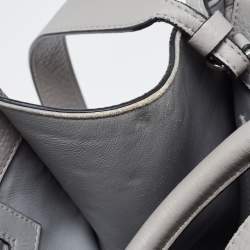 Givenchy Grey Leather Medium Obsedia Tote