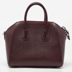 Pre Owned حقيبة ساتشل جيفنشي ميني أنتيغونا جلد بيج