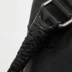 Pre Owned Givenchy Black Leather Shopper Tote