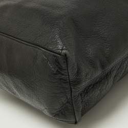 Pre Owned Givenchy Black Leather Shopper Tote