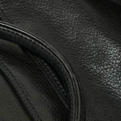 Pre Owned Givenchy Black Leather Shopper Tote