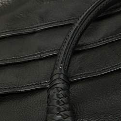Pre Owned Givenchy Black Leather Shopper Tote