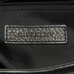 Pre Owned Givenchy Black Leather Shopper Tote
