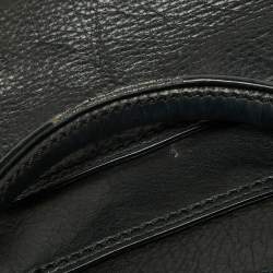 Pre Owned Givenchy Black Leather Shopper Tote