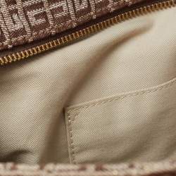 Givenchy Brown Signature Canvas and Patent Leather Tote