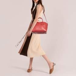 Pre Owned حقيبة جيفنشي أنتيغونا جلد بنفسجي صغيرة