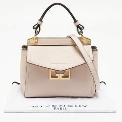 Givenchy Light Pink Leather Mystic Top Handle Bag