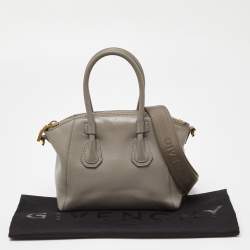 Givenchy Beige Leather Mini Antigona Sport Satchel