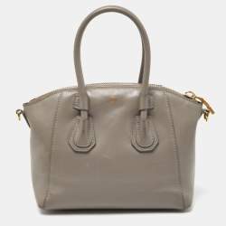 Givenchy Beige Leather Mini Antigona Sport Satchel