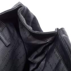Pre Owned Givenchy Black Signature Canvas and Leather Tote