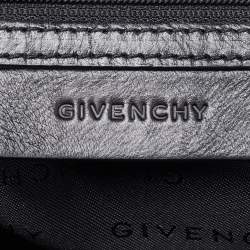 Pre Owned Givenchy Black Signature Canvas and Leather Tote