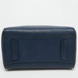 Givenchy Blue Leather Small Antigona Satchel