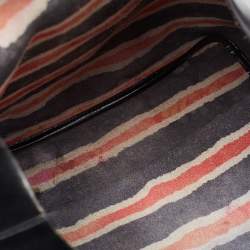 Pre Owned Givenchy Black Glossy Leather Antigona Shopper Tote